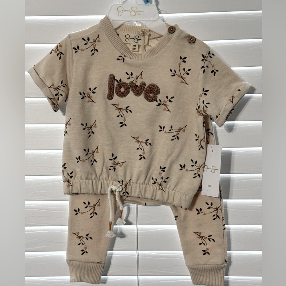Jessica Simpson baby 2pc Set